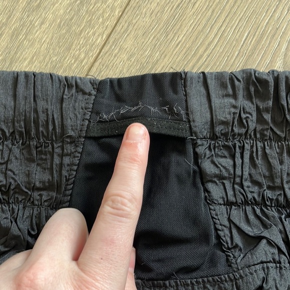 FP Movement Way Home Shorts Size Small Black Gym Yoga Running Lounge - Picture 6 of 10